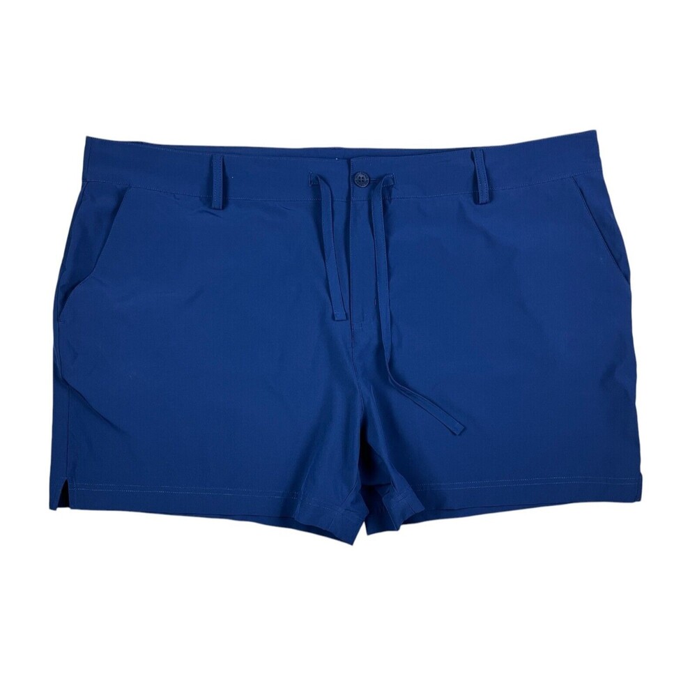 Reel Legends Womens Blue Breezeway Shorts Size 2X Outdoor Activewear Gorpcore